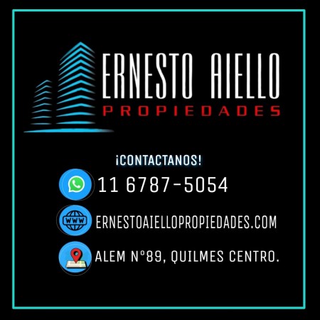 DEPARTAMENTO EN VENTA EN BERNAL.