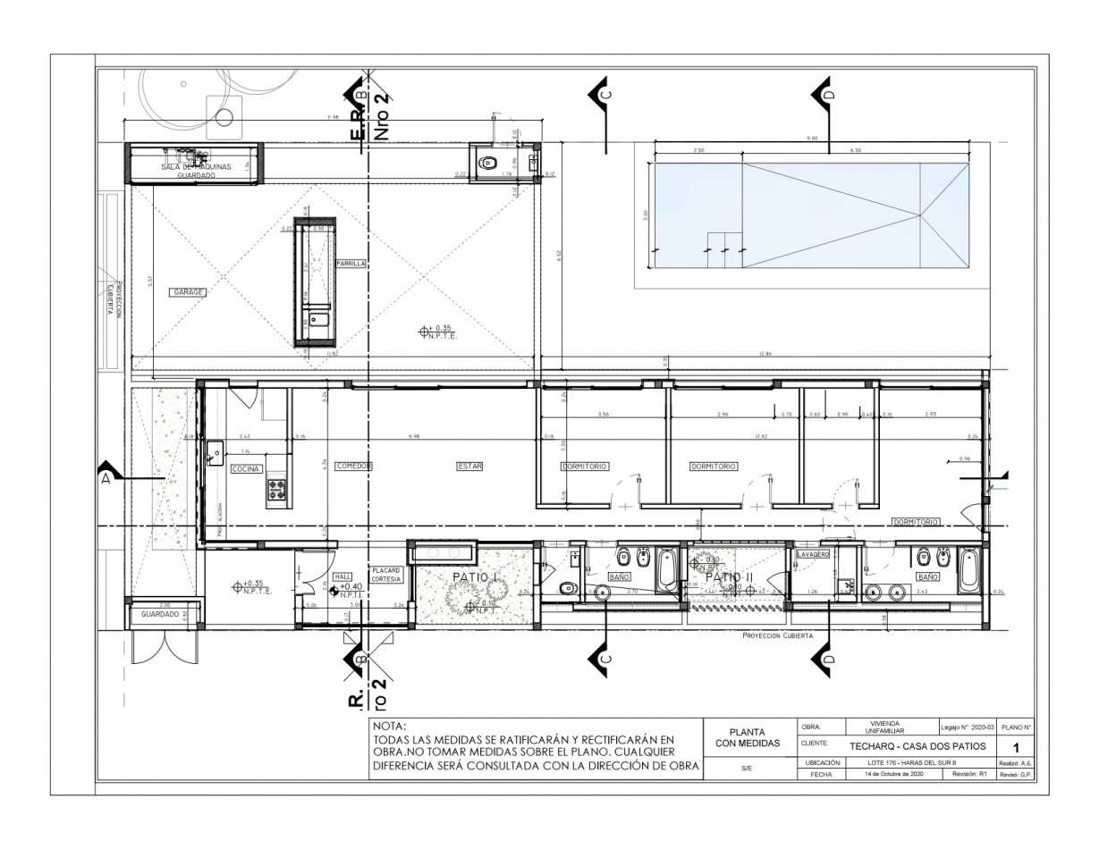 VENTA CASA 4 AMBIENTES EN CONSTRUCCION, BARRIO HARAS DEL SUR II.