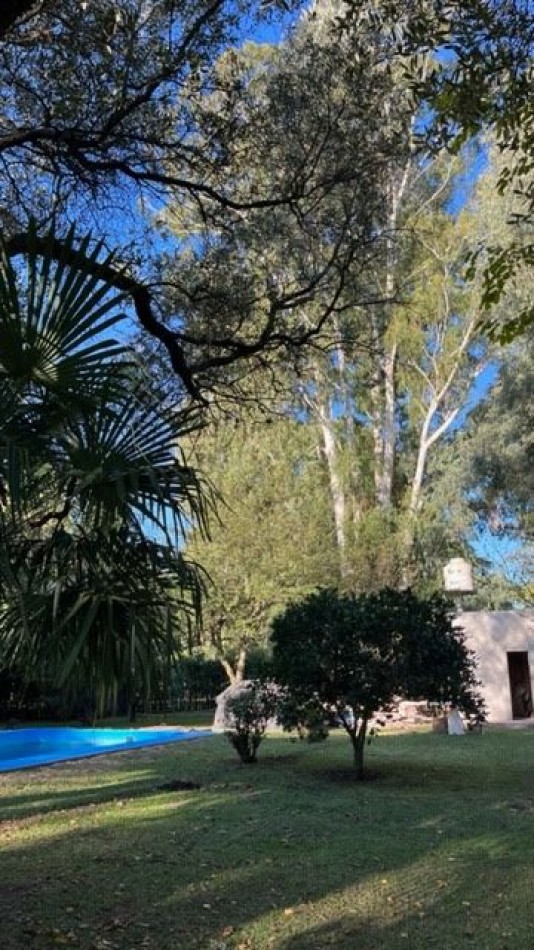 VENTA  HERMOSA QUINTA DE 3 HECTAREAS CON AÑEJA ARBOLADA, PILETA Y PARRILLA. 