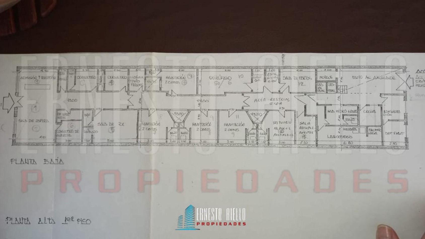 VENTA DE INMUEBLE COMERCIAL EX POLICLINICA HABILITADA. ENTRADA Y SALIDA POR AV. MITRE Y CALLE SARMIENTO. EZPELETA ESTE