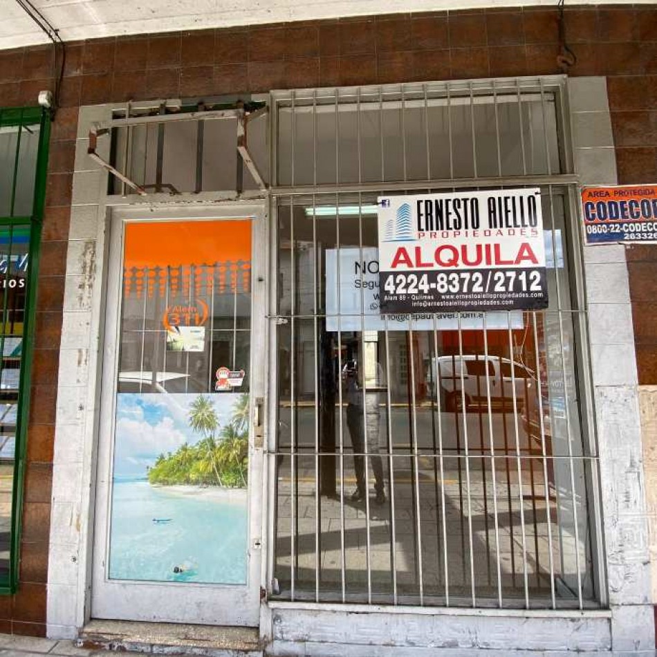 ALQUILER LOCAL COMERCIAL EN QUILMES CENTRO