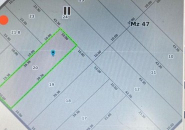 VENTA LOTE DE 10X39 PARA DESARROLLO, BERNAL CENTRO.
